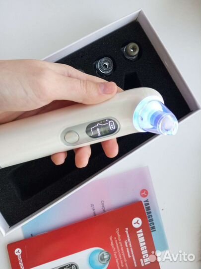 Прибор для вакуумной чистки и пилинга лица