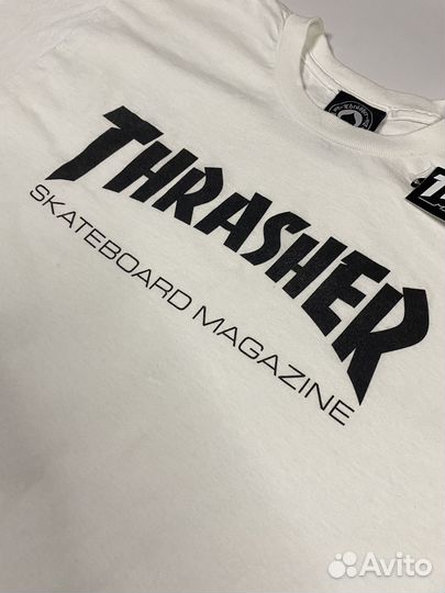 Футболка Thrasher белая