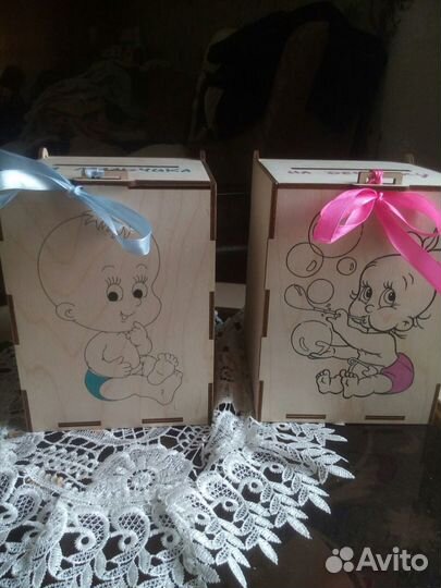 Аксессуары для свадьбы,мальчик/девочка/ копилка