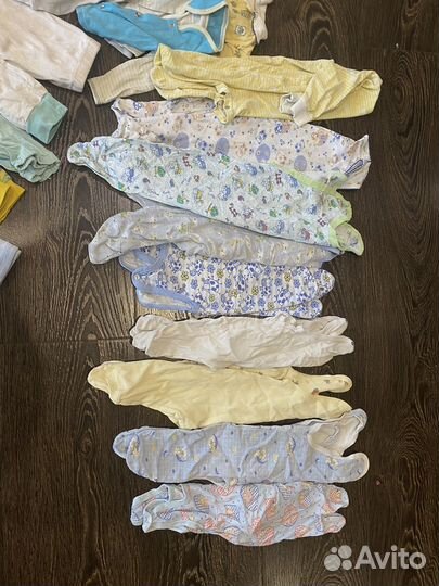 Вещи пакетом для мальчика 56 62 68