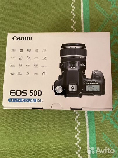 Зеркальный фотоаппарат canon eos 50d