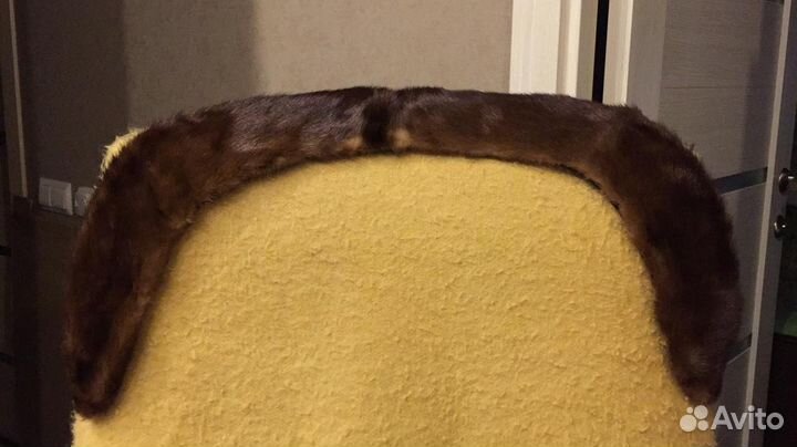 Воротники меховые из норки. Новые