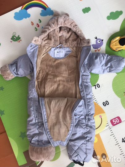 Комбинезон и шапка для мальчика