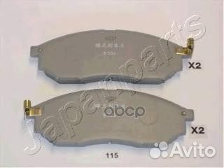 Колодки торм. диск. пер. Murano 3.5 pa115af Jap