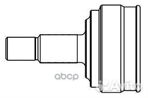 Шрус ford fusion,fiesta 1.6L 01-08 818014 GSP