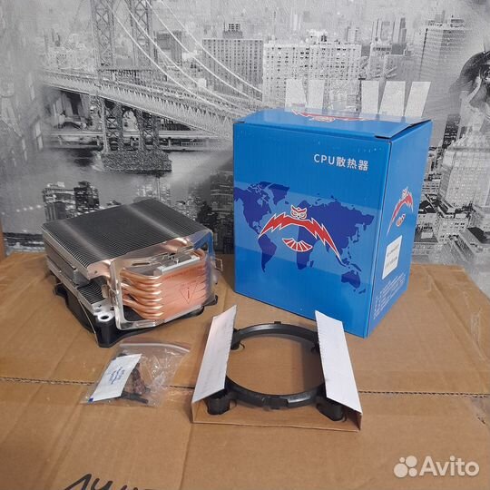 Кулер (башня) для процессора пк 180W RGB