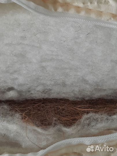 Матрас в детскую кроватку круг/овал из 3х частей