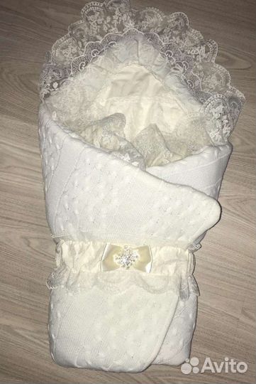 Конверт на выписку + кокон на овчине