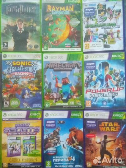Игры для кинект, детские, Fifa, Nhl на Xbox 360