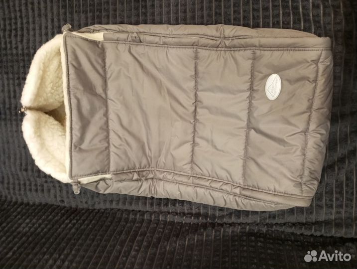 Зимний конверт в коляску