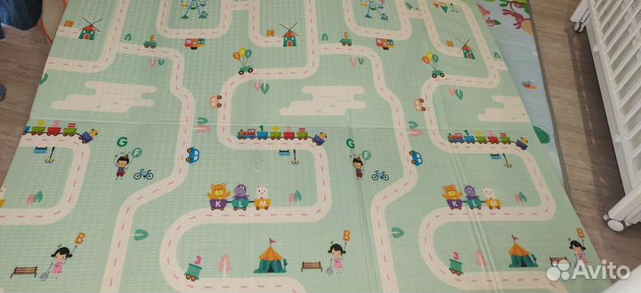 Детский игровой коврик складной