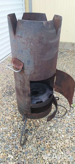 Печь под казан 6-12 литров