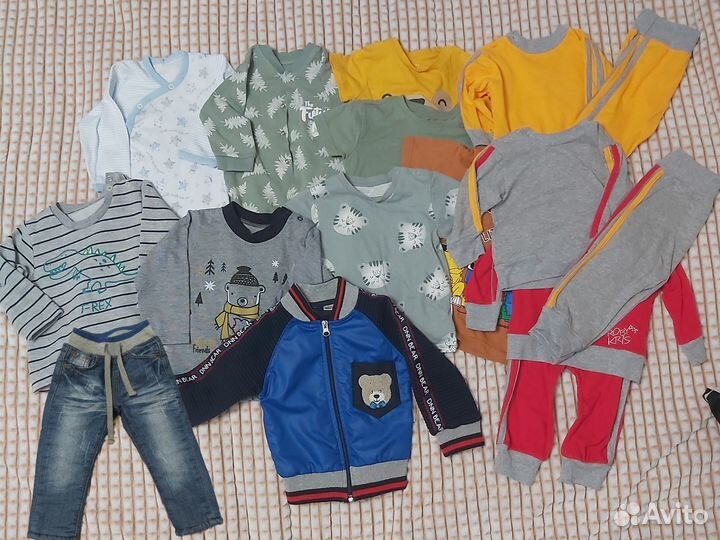 Комбинезоны, лонгслив,куртка,комплект 74 новые