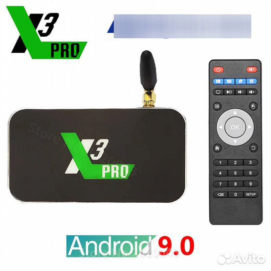 Тв-бокс Ugoos X3 Pro,4/32Гб,Гарантия, Доставка