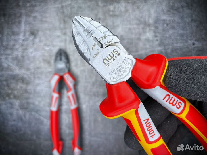 Бокорезы электрика NWS 190мм