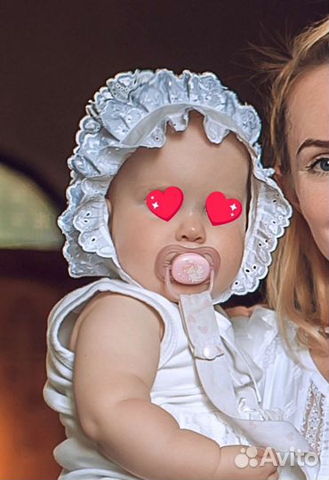 Чепчик и платок Крещение /Венчание