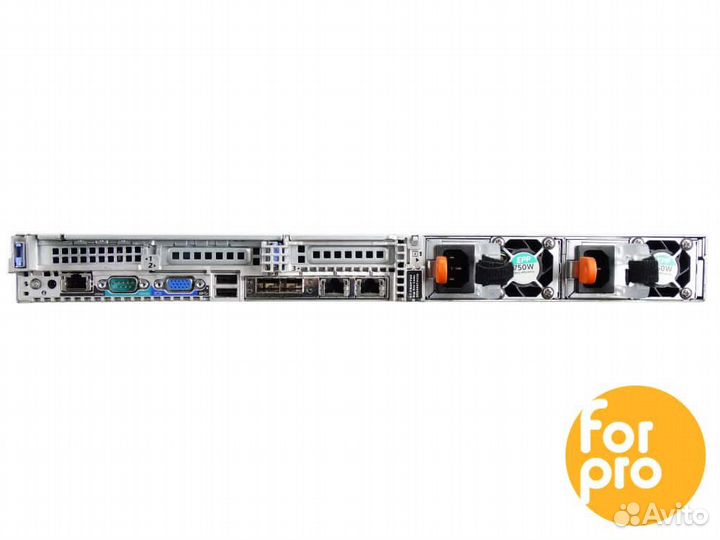 Сервер dell R630 8SFF 2xE5-2660v3 192GB, S130