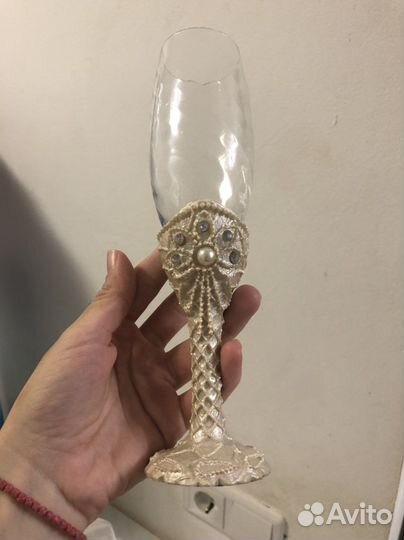 Свадебная корзина, бокалы,свечи торг