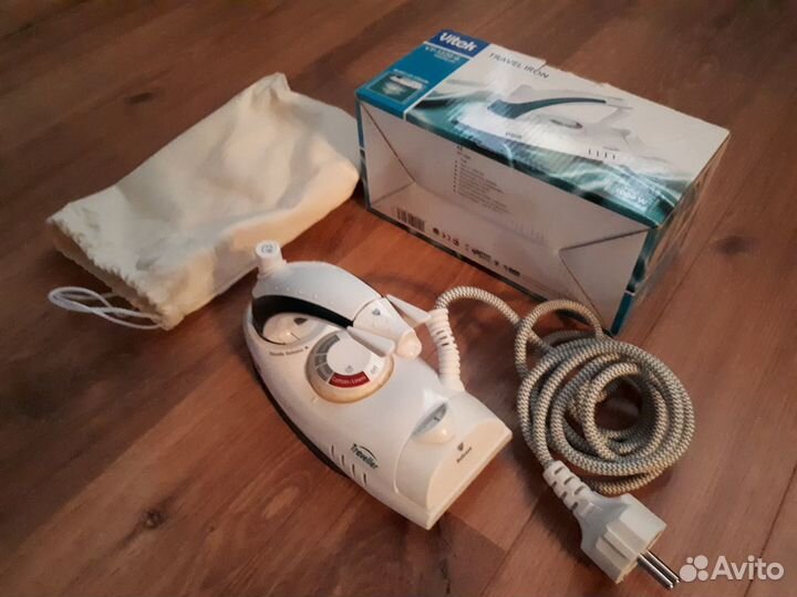 Дорожный утюг Vitek VT-1220 G новый, дорожный