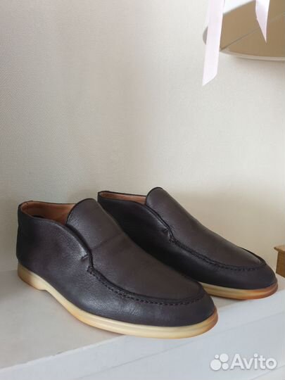 Loro Piana оригинал ботинки мужские кожаные 42