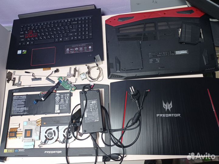 Acer predator helios 300 на запчасти