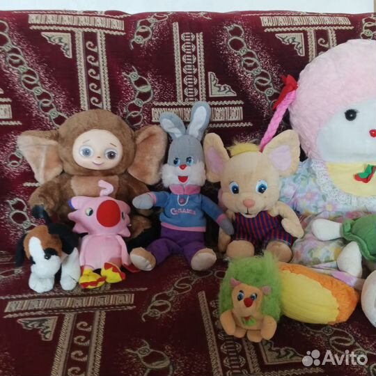 Мягкие игрушки 90-2000г