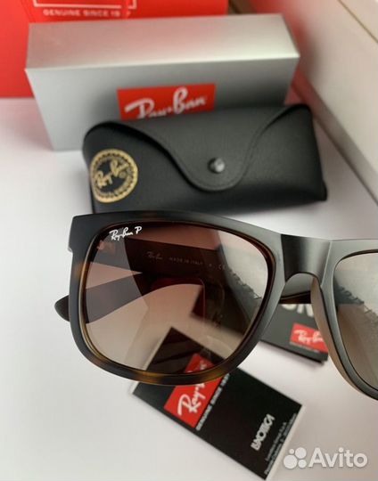 Солнцезащитные очки ray ban Justin polaroid
