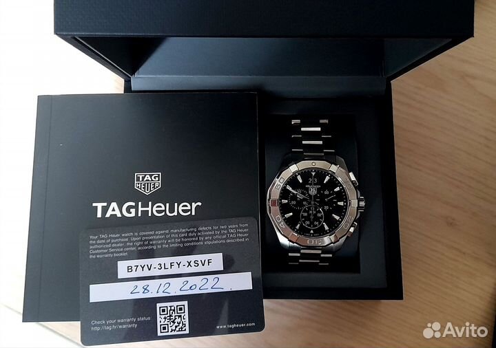 Часы TAG heuer aquaracer 2022год