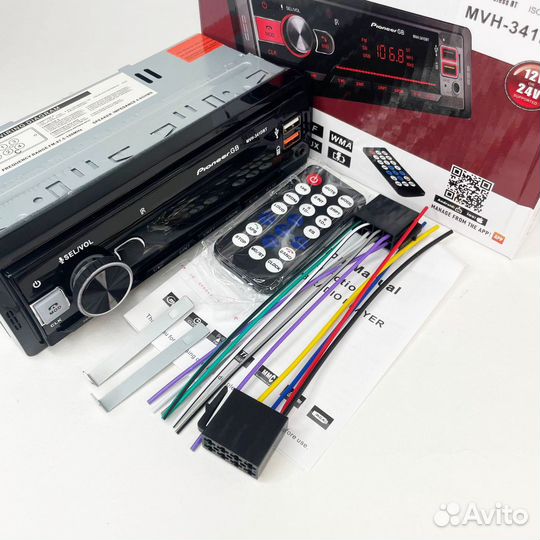 Магнитофон Pioneer-GB MVH-341BT