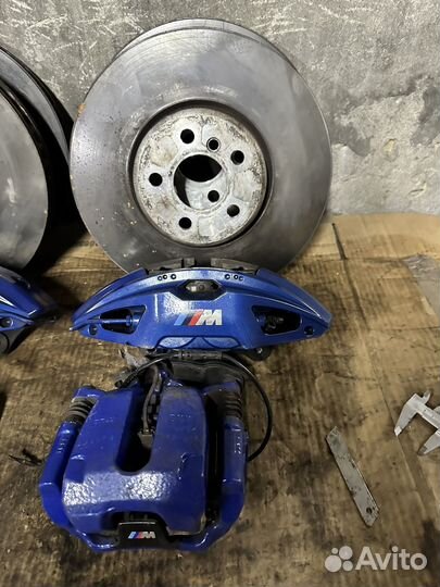 М Тормоза бмв g30 348 перед 345 зад