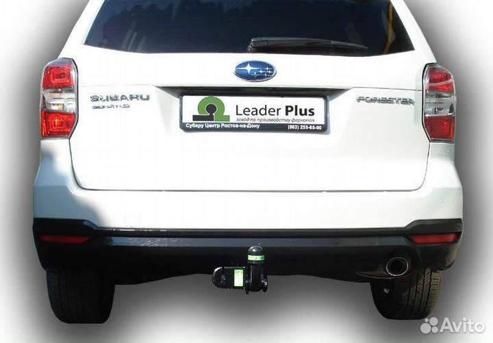 Фаркоп для subaru forester (SJ) 2012. Leader Plus