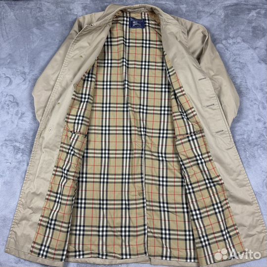 Burberry плащ тренч vintage 90s оригинал