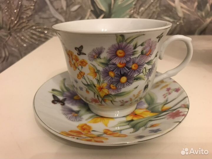 Чашка с блюдцем