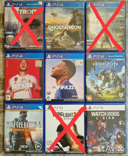 Игры для приставок ps4