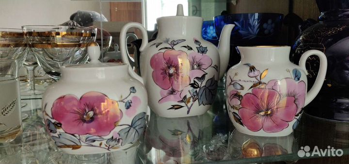 Фарфоровый чайник СССР