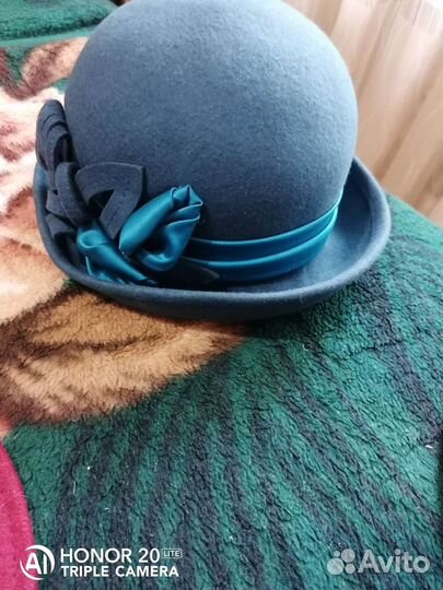 Шляпа фетровая женская