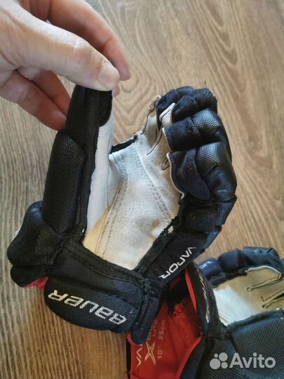 Краги, Перчатки Bauer Vapor X800 Lite S10 Jr