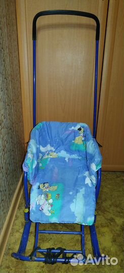 Детские санки с колесами