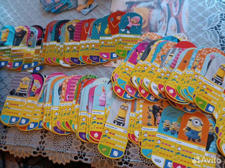 Карточки, фишки, скрепыши