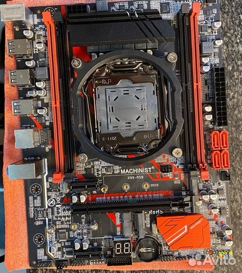 Комплект E5-2640v3 + Machinist X99-RS9 + DDR4 16Gb