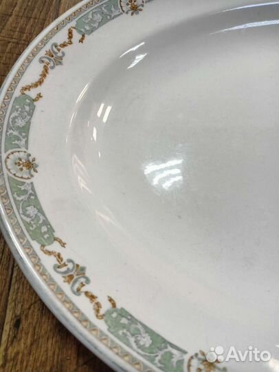 Большое овальное блюдо W.H. Grindley & Co