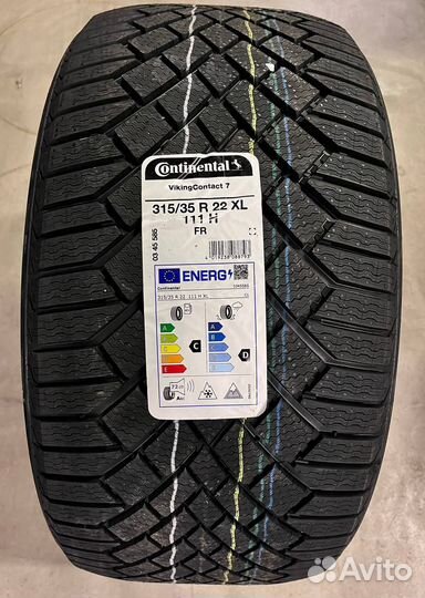 Continental ContiVikingContact 7 275/40 R22 и 315/35 R22 111H