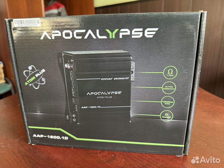 Усилитель звука Apocalypse AAP-1600.1d