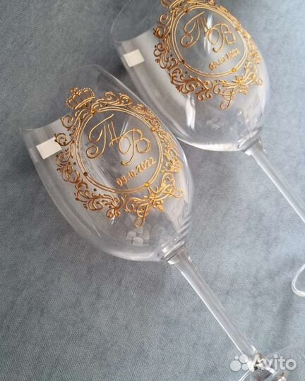 Фужеры на заказ