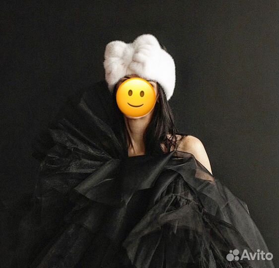 Норковая повязка мех nafa