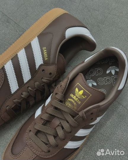 Adidas Samba OG Earth Strata Brown оригинал