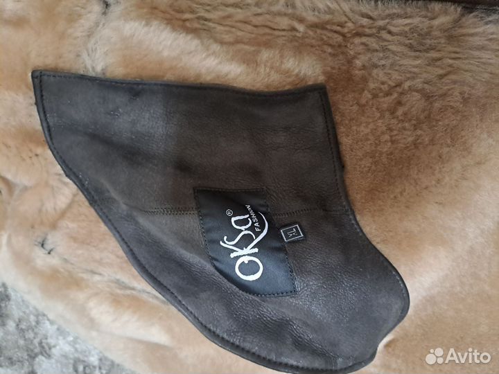 Дубленка авиатор натуральная 48. Торг