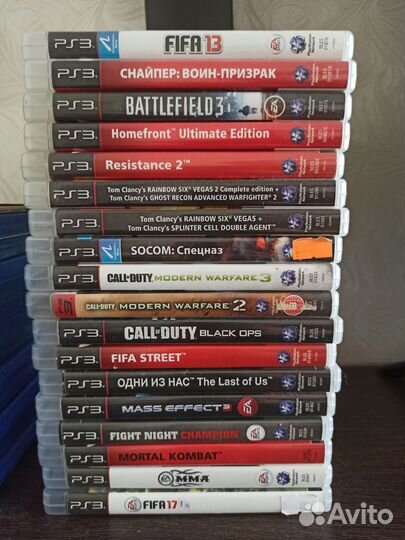 Коллекция дисков для Sony Playstation 3