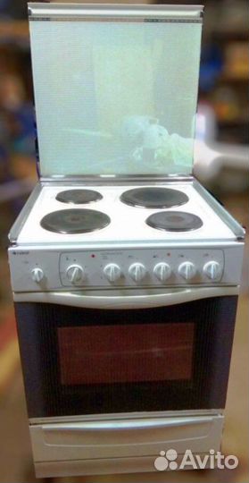 Плита электрическая широкая Indesit