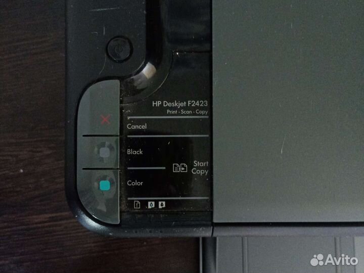 Цветной струйный принтер hp deskjet f2423
